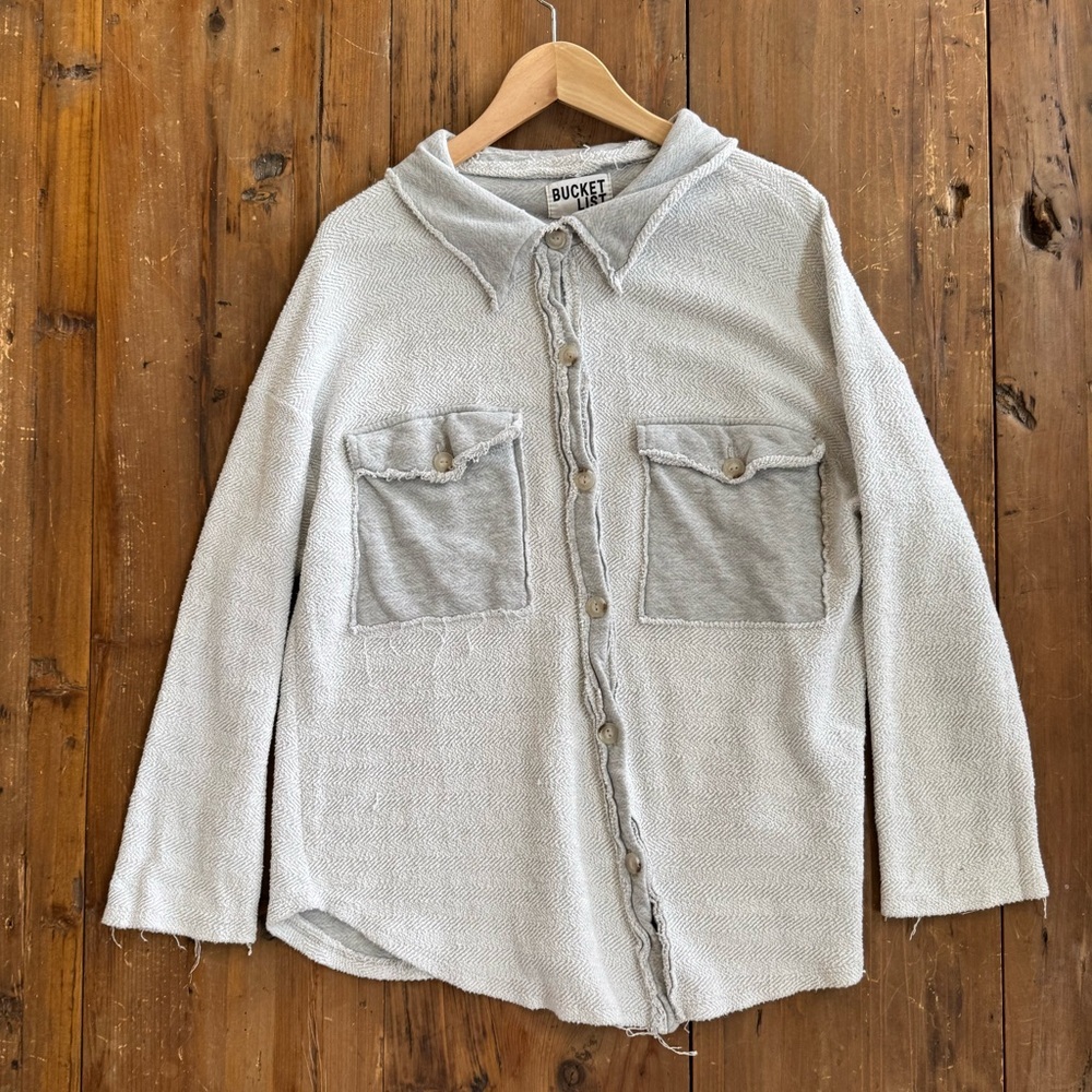 Bucket List Button Up Jacket - image 1